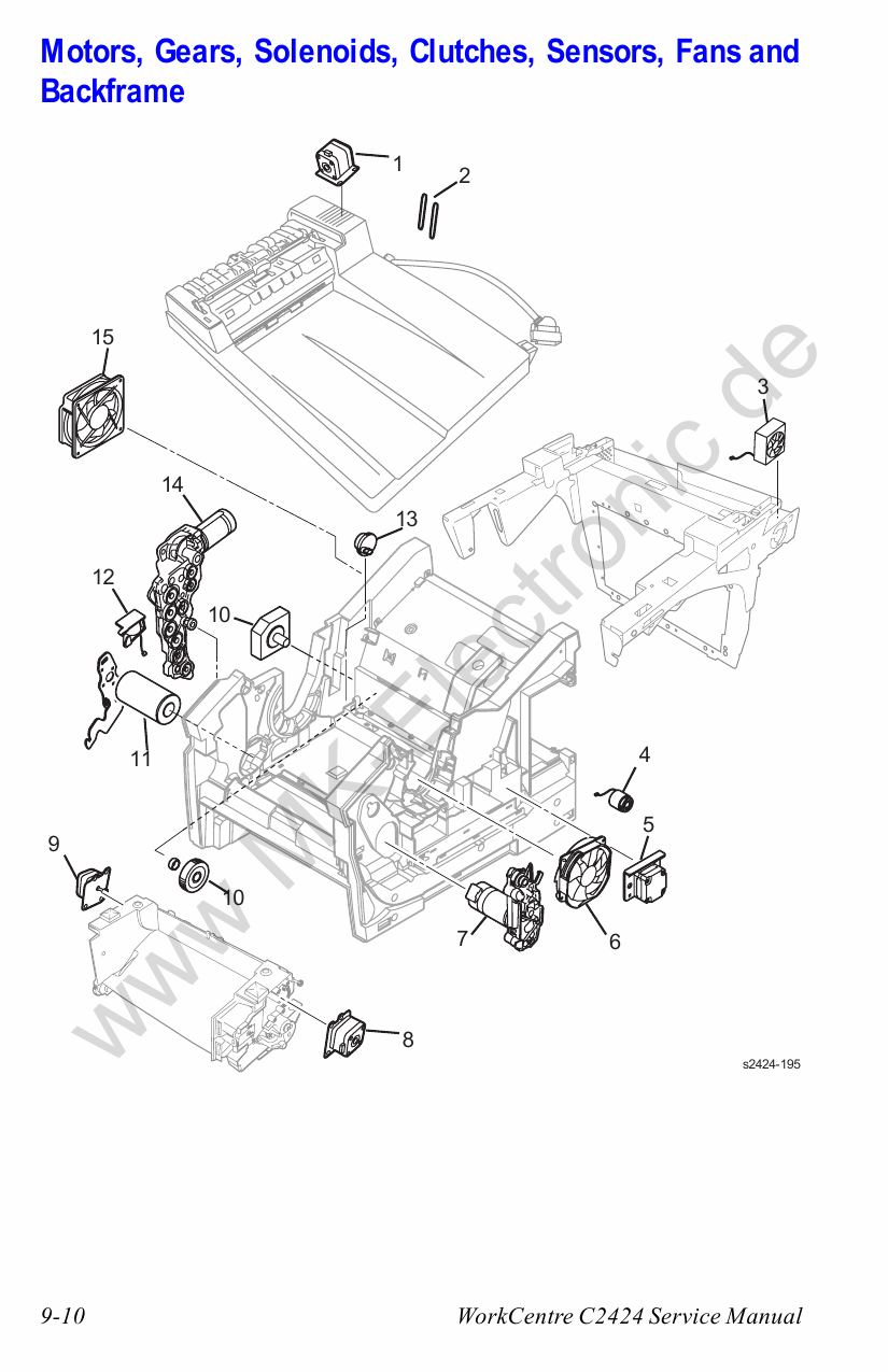 Xerox WorkCentre C2424 Parts List Manual-3